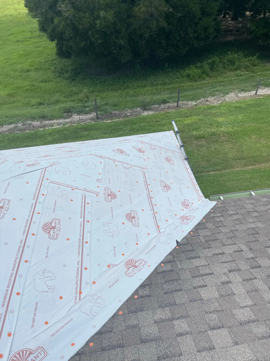 New Construction Roof Tie-In | Sentinel Roofing Alachua, FL New construction roof tie-in prepared for multicolor shingle installation by Sentinel Roofing in Alachua, FL